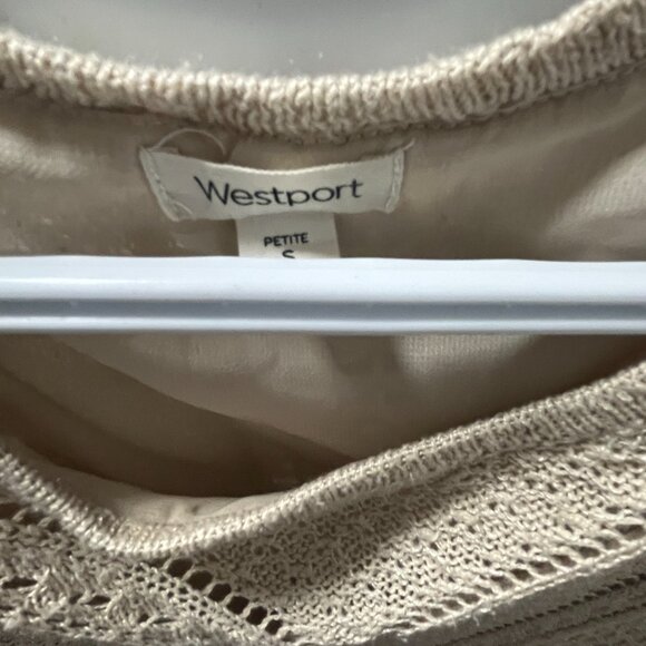 Westport Beige Patterned Top - Picture 2 of 4